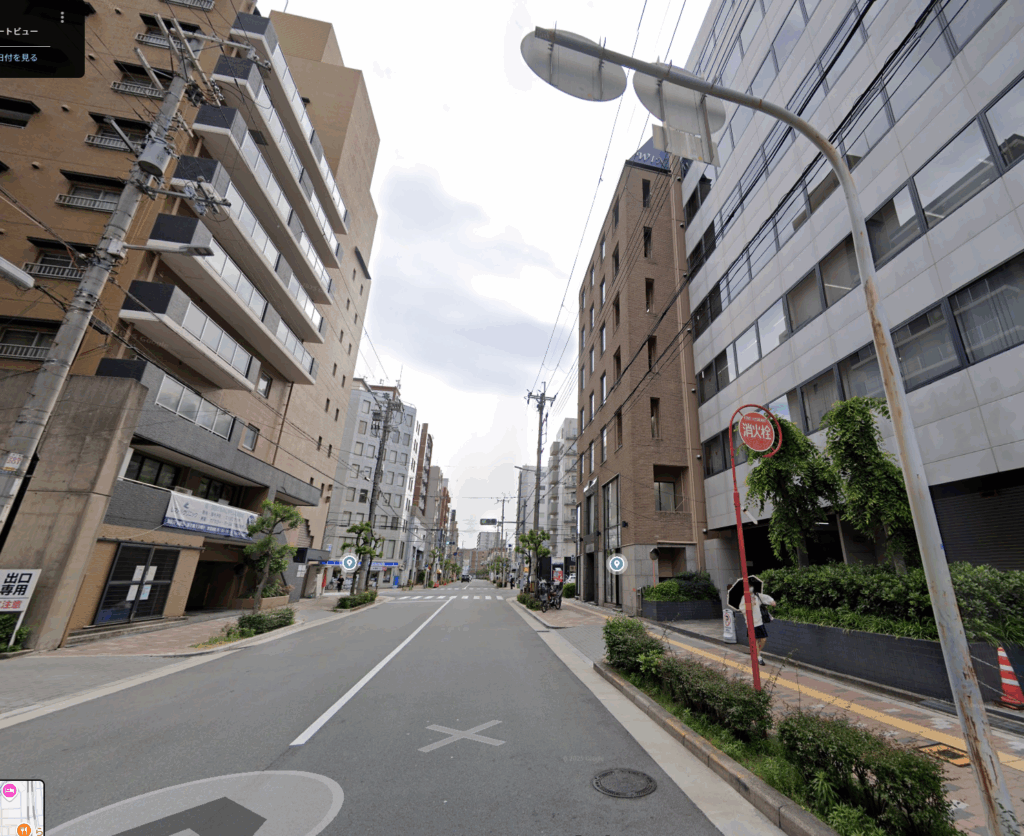 西中島外の景色