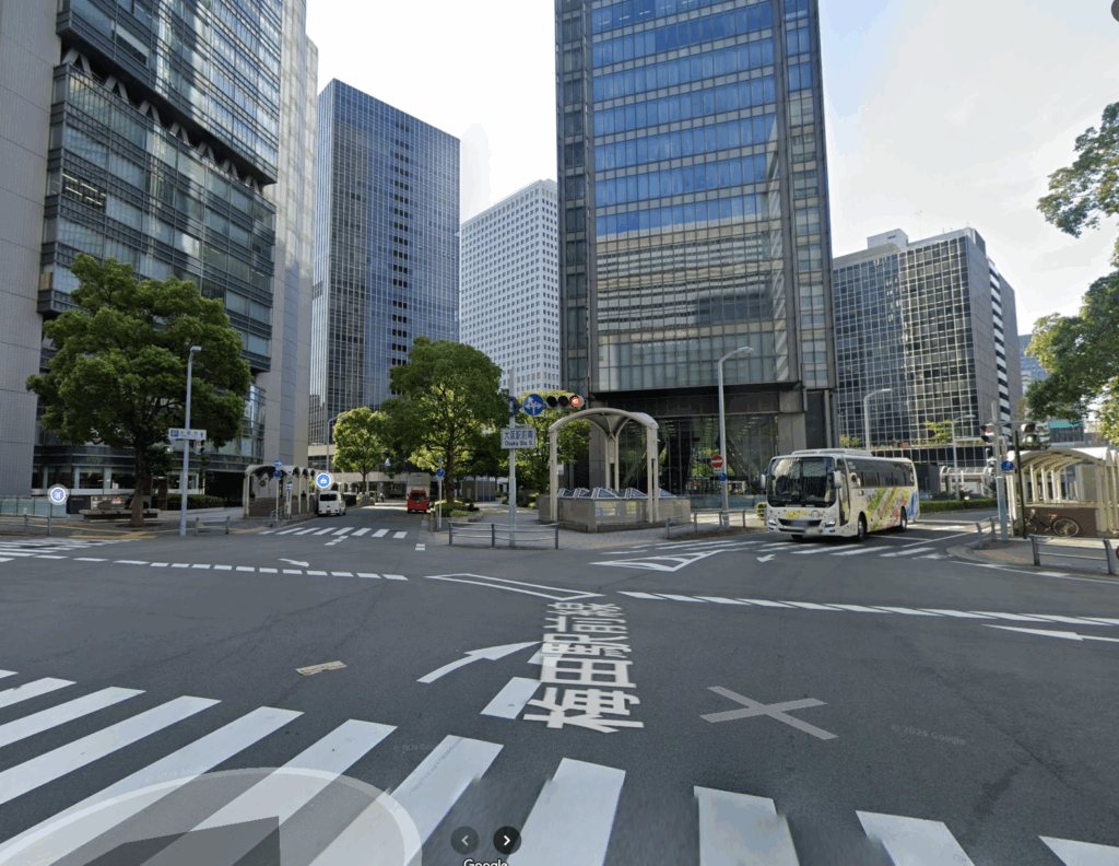 梅田ツインタワーズ外