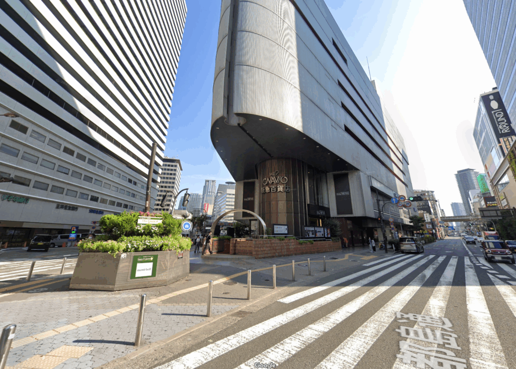 梅田ツインタワーズ外