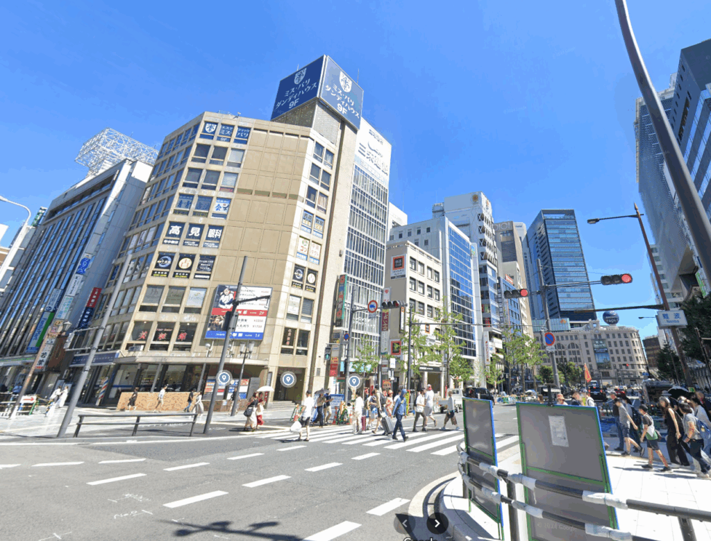 近鉄難波ビル外