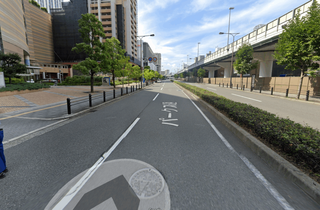 なんばパークスタワー外