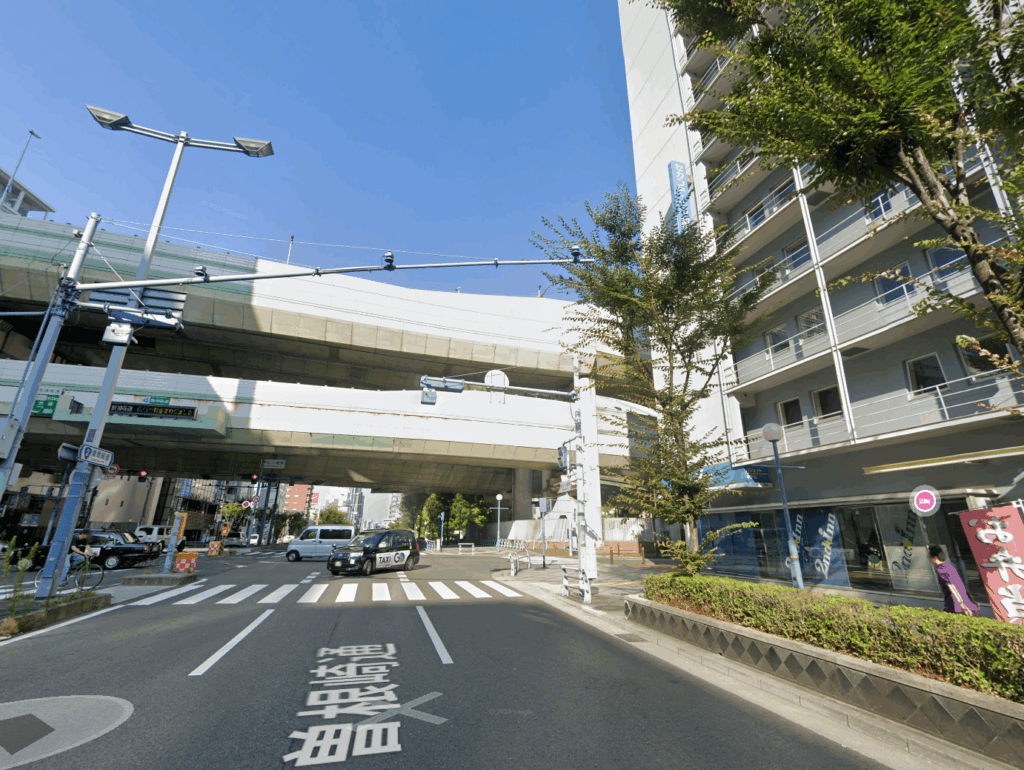 ワンストップビジネスセンター外の景色