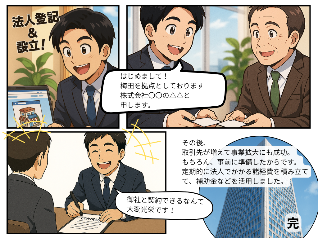 法人成功例